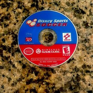 Disney sports soccer Nintendo GameCube video game
